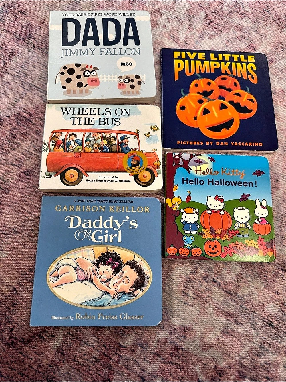Children's Board Book Set of 5